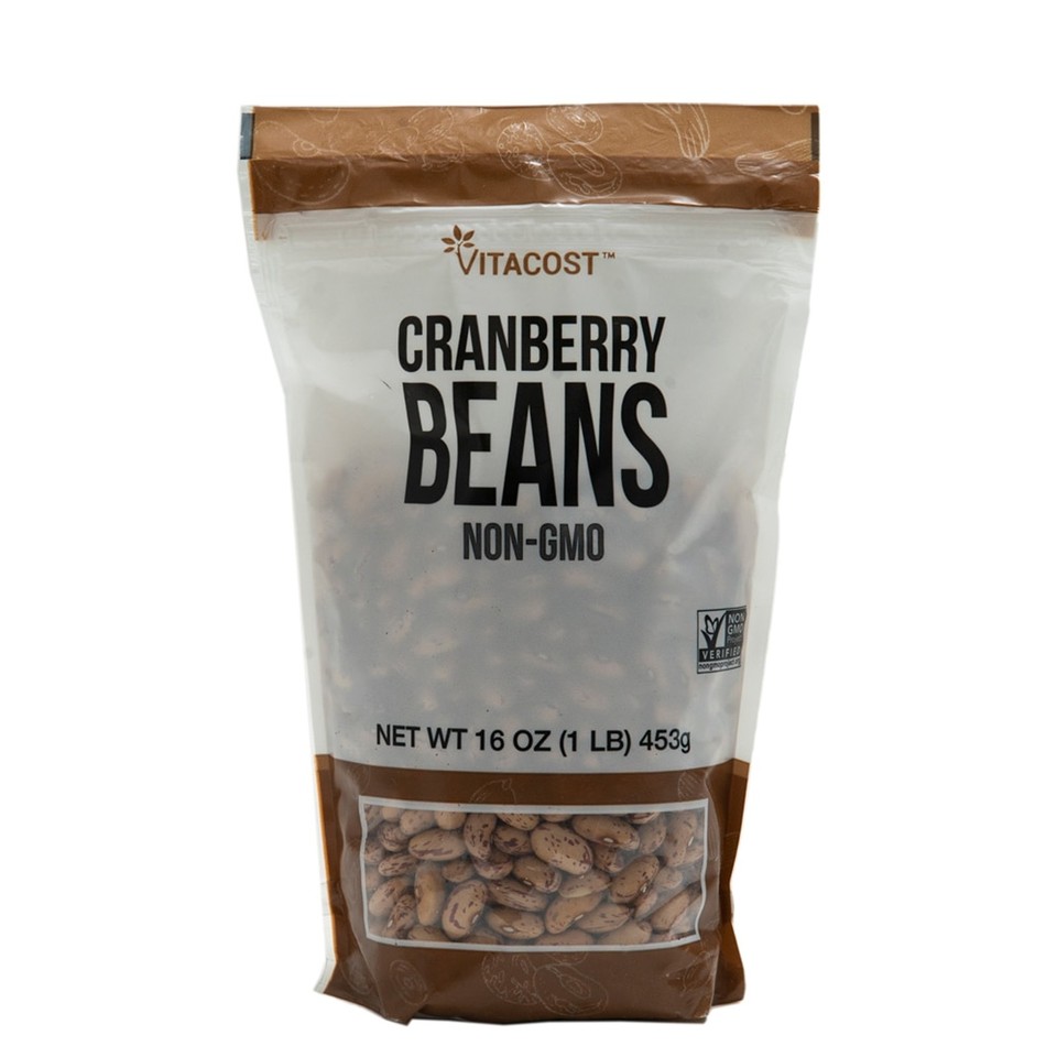 Cranberry Beans, 16 oz (450 g)