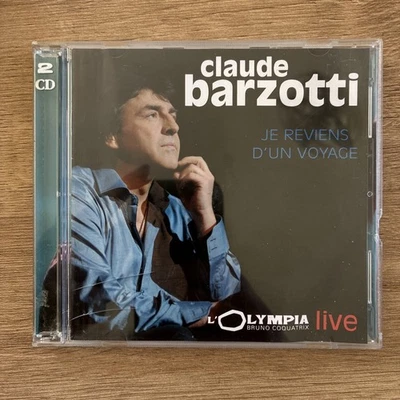 Claude Barzotti | Live - Je Reviens D’Un Voyage | 2Cd | Bon Etat - Photo 1/4