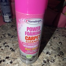 2 Cans HomebrIght Power Foaming Carpet Cleane...