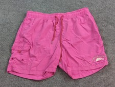 Tommy Bahama Swim Trunks Mens XL Pink Shorts Lined Nylon Performance Beach