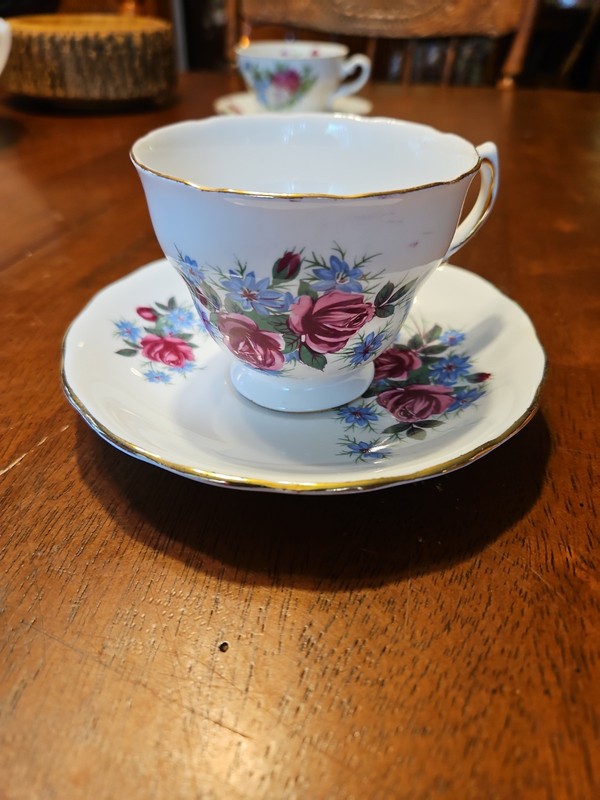 Vintage Collectible Teacup/Saucer marked Crown Royal