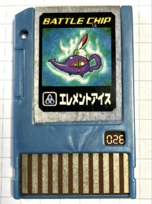 Mega Man Exe Battle Chip Element Ice NO.026