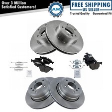 Front & Rear Ceramic Brake Pad & Rotor Kit fo...