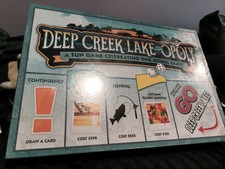 Deep Creek Lake-opoly Late for the Sky USA Made Iconic Lake Factory Sealed