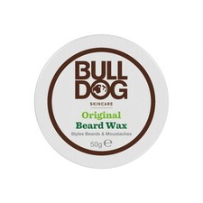 Image of BULLDOG SKINCARE Original Beard Wax 50g, Long Lasting 50 g (Pack of 1), 