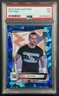 CM PUNK PSA 7 2025 TOPPS CHROME SAPPHIRE WWE #98 REFRACTOR 9379