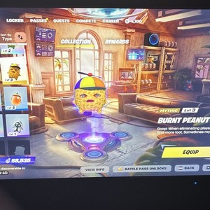 Burnt peanut fortnite