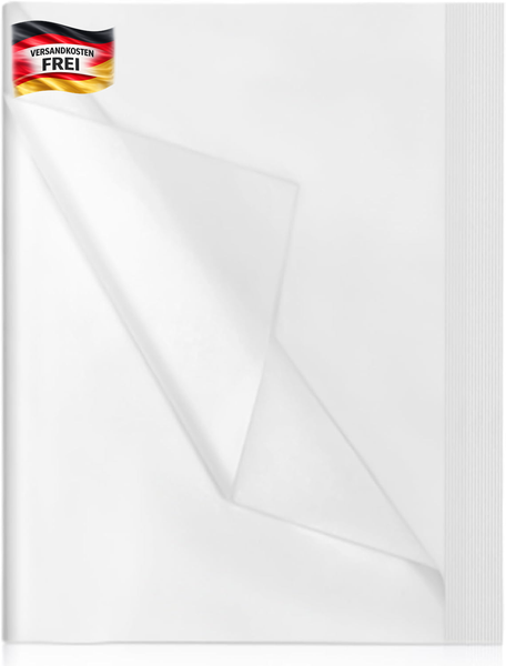 Seidenpapier Bunt 50X70 Cm 100 Blatt Dekorieren Verpacken Basteln Geschenk-image