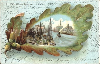 Oak Leaf Litho Duisburg Harbour Litho 