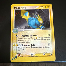 The Pokémon Company Manectric 9/109 EX Ruby & Sapphire Holo Rare 2003 on eBay