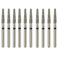 Dental Diamond Burs 856/018SC FG Round End Taper Super Coarse Burr Friction Grip