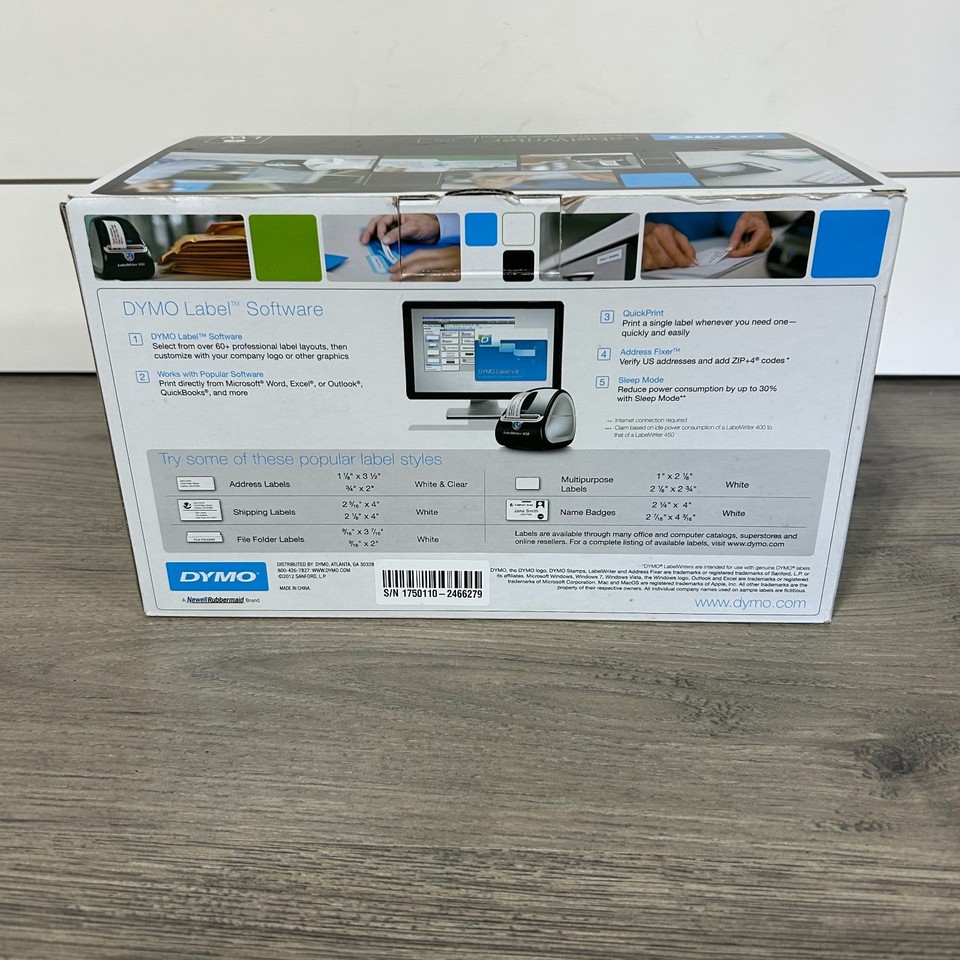 Adattatore AC Dymo Alimentatore Per Stampante Etichette Dymo Adattatore AC Dymo Alimentatore Per Stampante Etichette Dymo