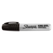 Sharpie King Size Permanent Marker Chisel Tip Black (15001A)