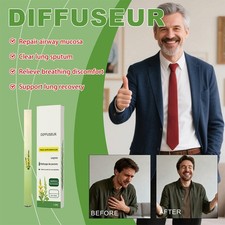 Herbal Diffuser Green Natural Energy Boost Clear Breathing For All Support S4N8