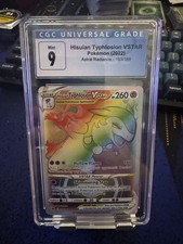 Pokémon TCG Hisuian Typhlosion VSTAR Astral Radiance 193/189 Secret Holo CGC 9