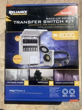 Reliance Controls Backup Power Transfer Switch Kit 3006HDK NEW