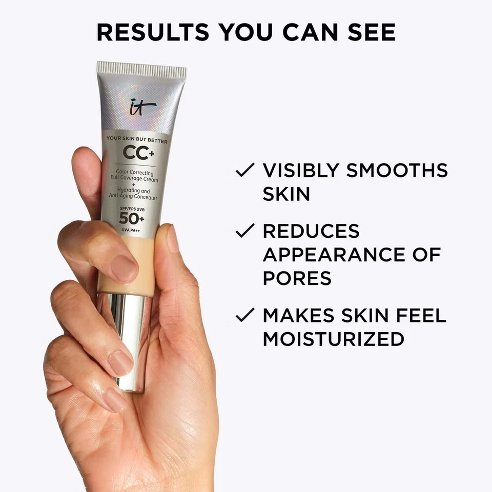IT cosmetics CC+ Cream SPF 50+ Anti-Aging Hydrating Serum Your Skin But Better - Bild 3 von 4