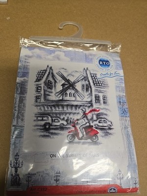 RTO Cross-stitch Kit On the streets of Paris C332