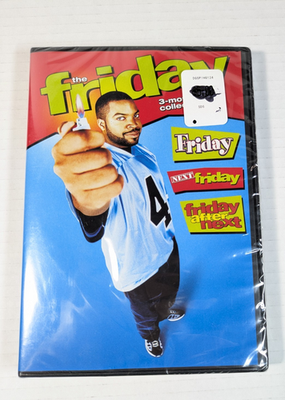 Friday / Next Friday / Friday After Next DVD Ice Cube Tucker NEW