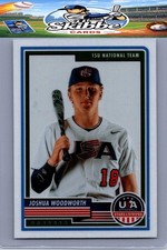 2023 Panini Stars & Stripes USA Baseball #40 Joshua Woodworth