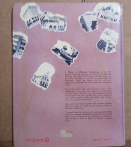 A History Of Malaysian Architecture by S. Vlatseas--1990 Hardcover - Picture 3 of 7