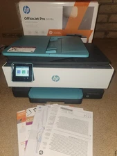 HP OfficeJet Pro 8028e Wireless All-in-One Printer – Open Box w/ Ink Tested