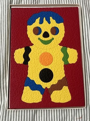 Vintage Lauri Crepe Foam Rubber Cookie Kid 2157  USA 1979 Original Box
