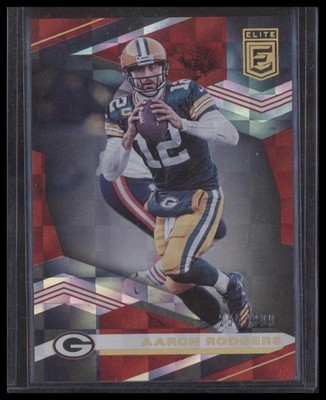 2020 Donruss Elite #68 Aaron Rodgers Red