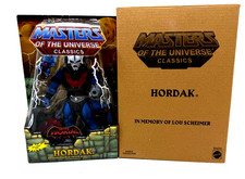 MOTU Matty Masters Of The Universe Classics Hordak Lou Scheimer SEALED Figure