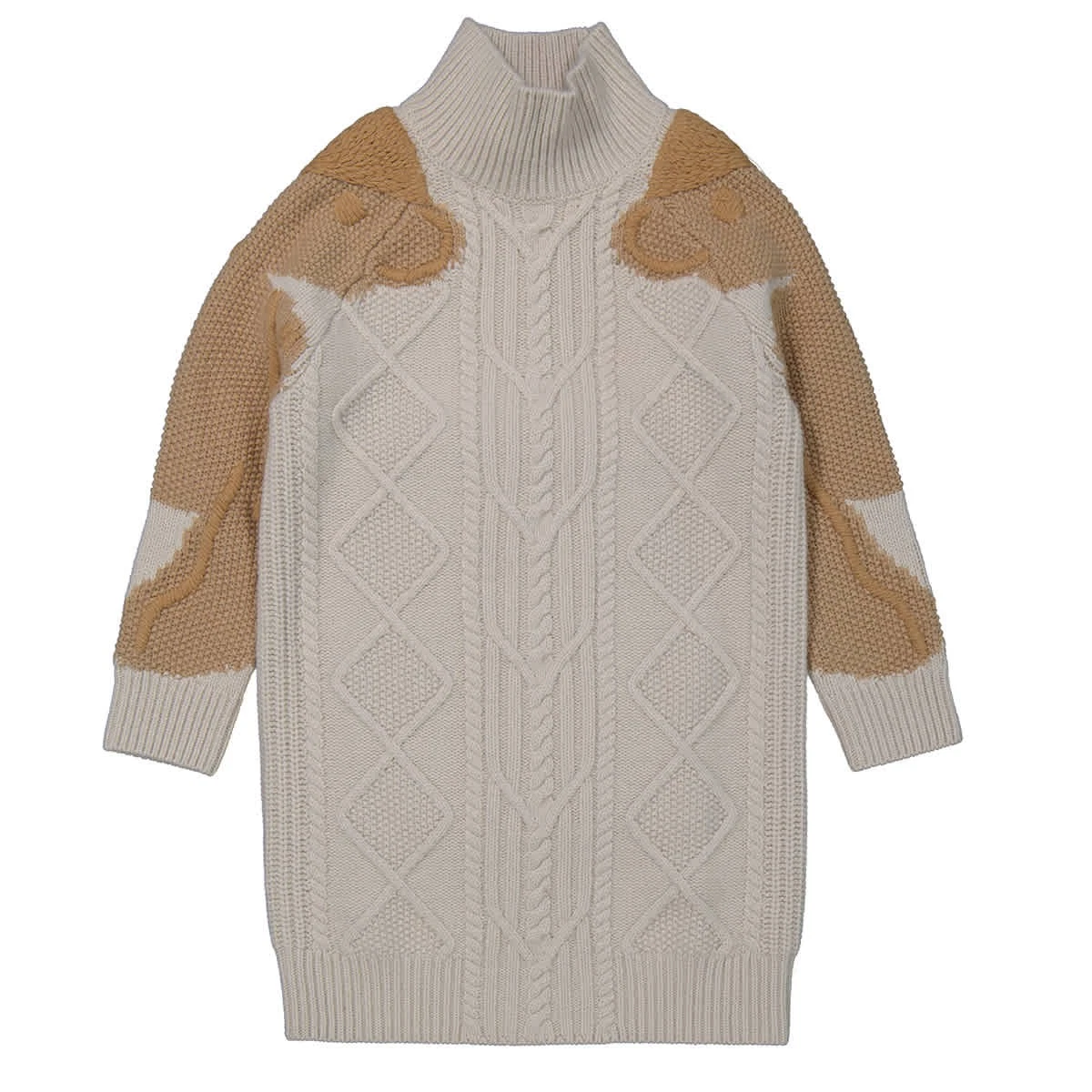 Abito Burberry bambina Thomas Bear in maglia collo alto taglia 3 anni