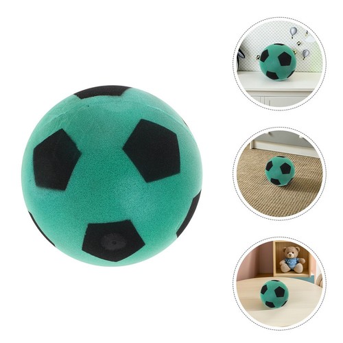 Ballon de football silencieux, football doux et silencieux | Ballon de | football doux en plein air sans bruit,Ballon de football pour et adultes, jonglage, dribble, avec housse en microfibre, pour