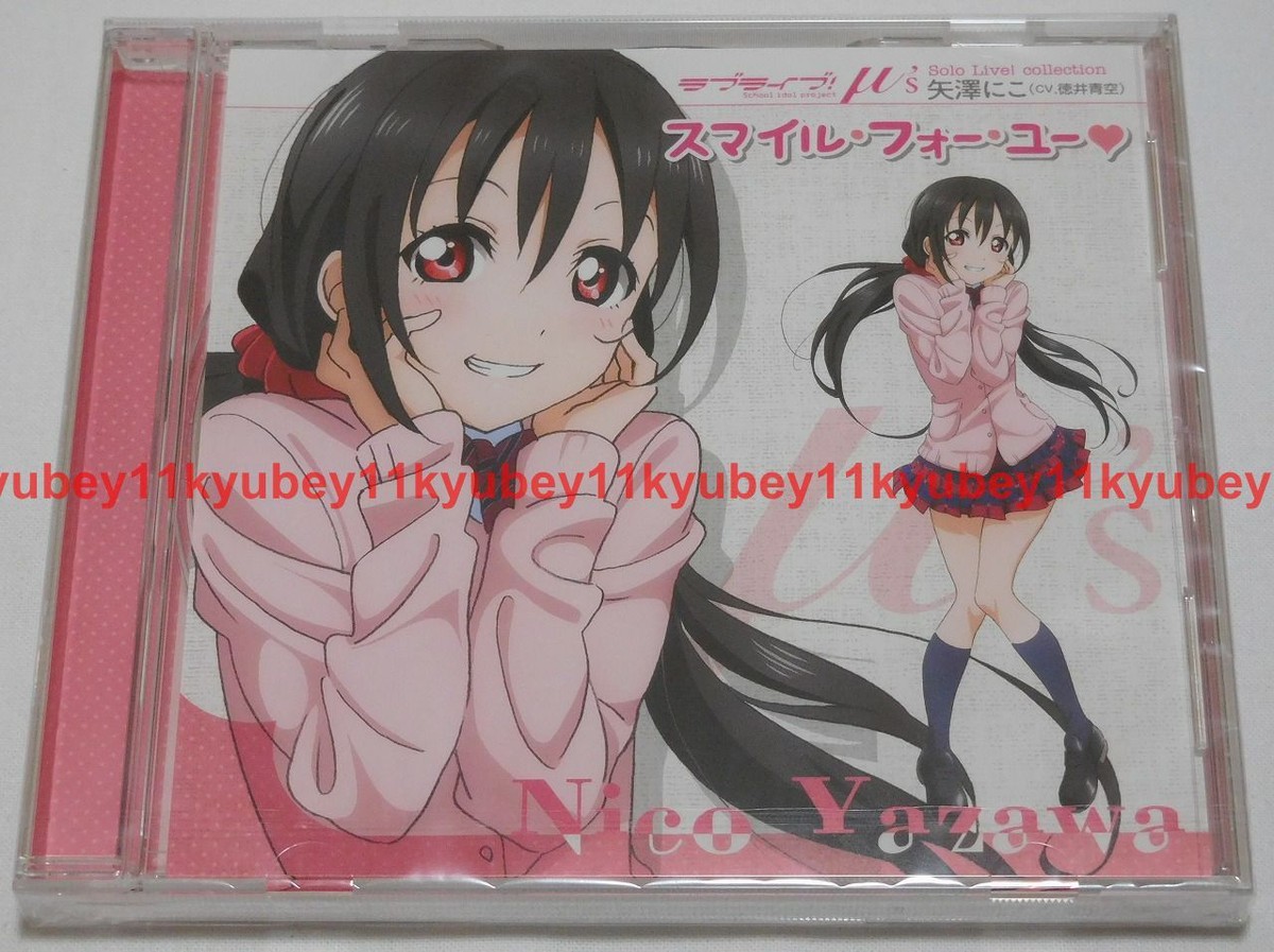 New Love Live Solo Live from μ's Yazawa Nico Smile for You CD