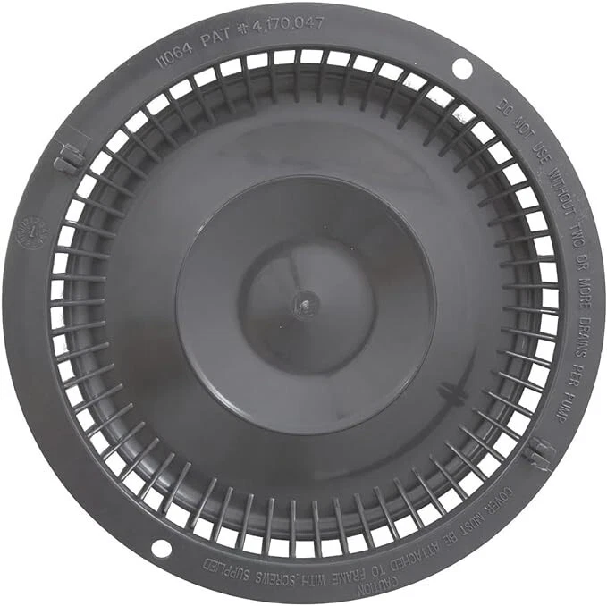 7.375 Inch Anti-Vortex Main Drain Suction Cover for In-Ground Swimming Pools - Image 4 of 4