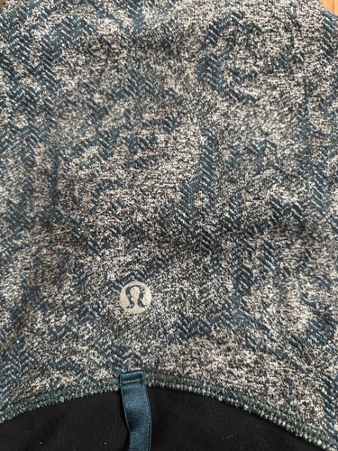 Lululemon athletica Define Jacket Brushed Herringbone Gray Blue Alberta Lake siz - Picture 6 of 6