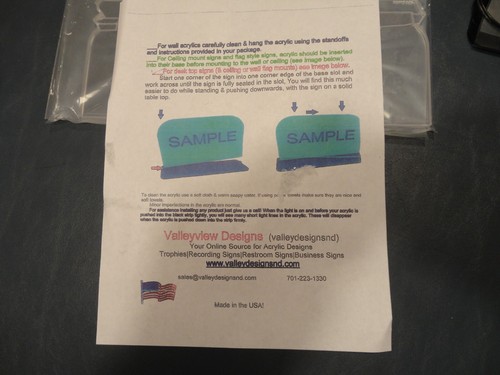 VALLEYVIEW DESIGNS Lighted 1962 Chevy Belair Acrylic Edge-Lit LED Plaque - Picture 5 of 5