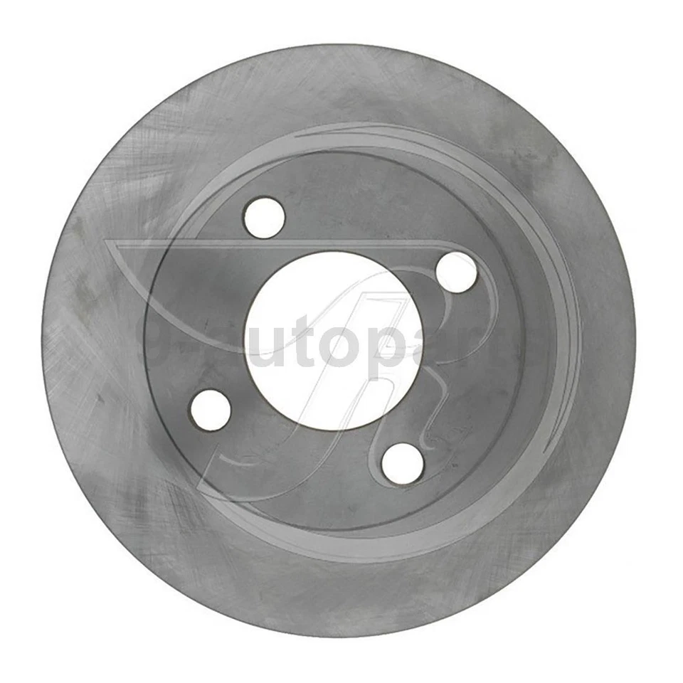 Rotores de freno de disco delanteros traseros para Audi 90 tracción delantera 1993 1994 1995 Foto 4 de 4