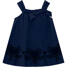 Blue Heart Dress size 6