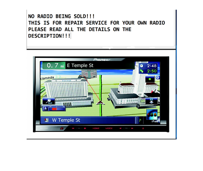 PIONEER AVIC-Z1 PIONEER AVIC-Z2 AVIC-Z3 MOTORIZATION REPAIR AND