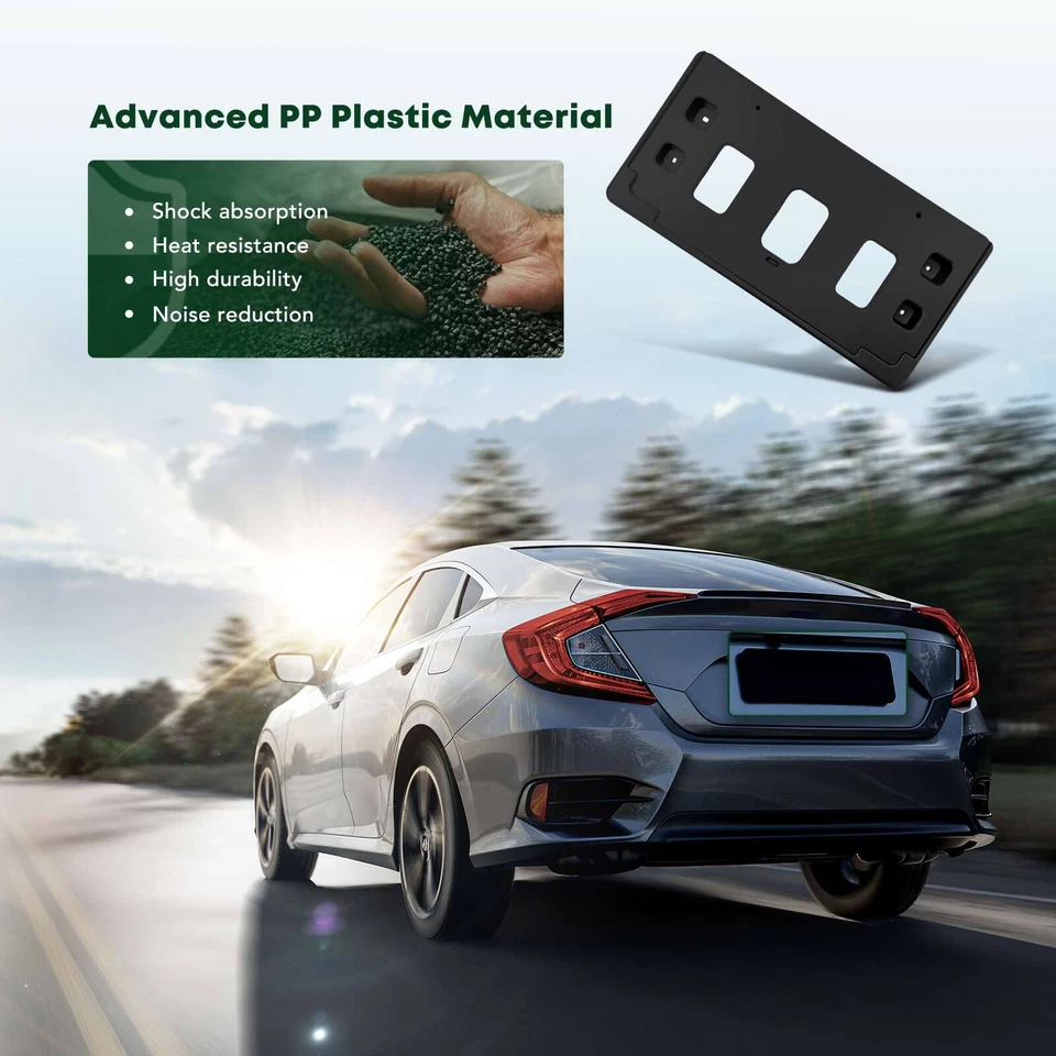 Front Side License Plate Bracket for Chevrolet Spark 2013-2015 Spark EV 14-15 - Image 4 of 4