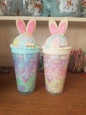 Cute Bunny Ears ice cream Sundae Frosty Cup, tumbler.