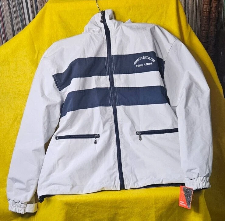 Sharky's On The Pair Windbreaker/Rain Jacket - Size L - NWT
