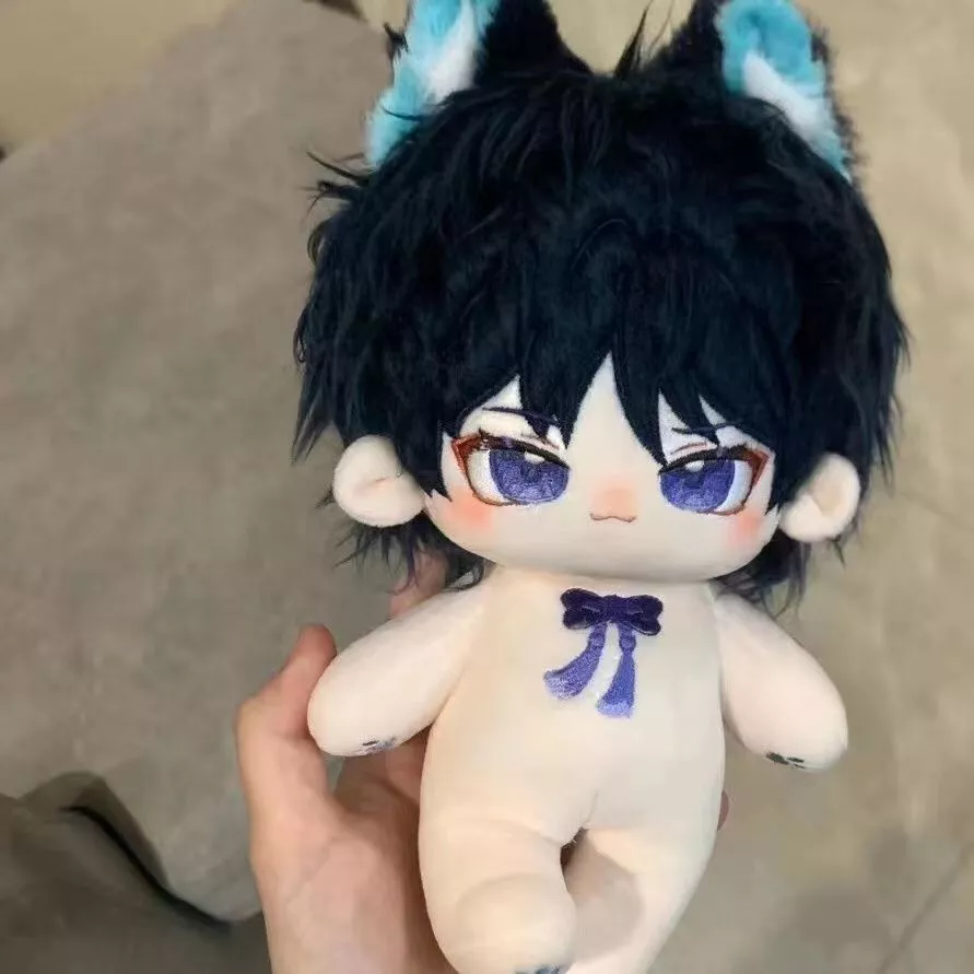 Poupée en peluche de 20cm, personnage de dessin animé, Genshin Impact,  Scaramouche, errant, déguisement en coton, jouet en peluche, cadeau Cosplay