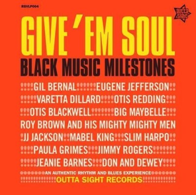 Brand New LP  Various Artists- GIVE 'EM SOUL (Black Music Milestones) - RSVLP004