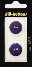 Dill Buttons ~ (0804) - 11/16" - 2 ct