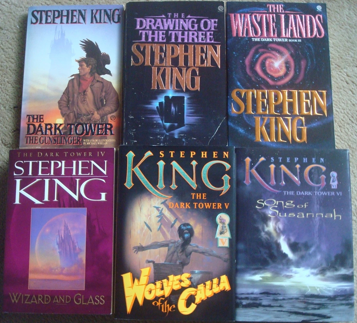 The Dark Tower Series - Books I - VI Stephen King