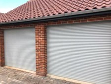 Light Grey, Electric Roller Garage Doors , Made To Measure, NO HIDDEN EXTRAS,