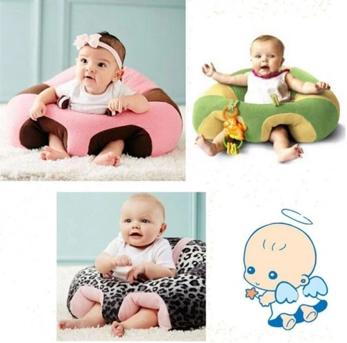 Sillón infantil peluche asiento de bebé silla suave cojín sofá juguete saco de asiento - Imagen 3 de 24