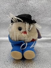 Puffkins Plush Scarecrow Patches Halloween Fall Stuffed Animal 1994 Vintage NWT