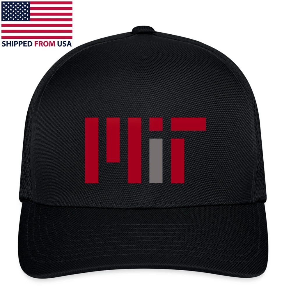 Massachusets Institute Technology Black Baseball Cap Size Adjustable S/M L/XL