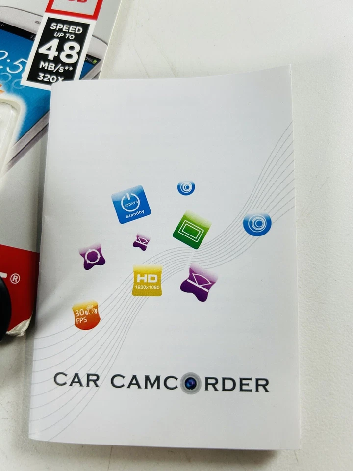 Anytek Car DashCam Full HD 1080P 170 Wide Angle Dashboard Camera - Image 2 of 4